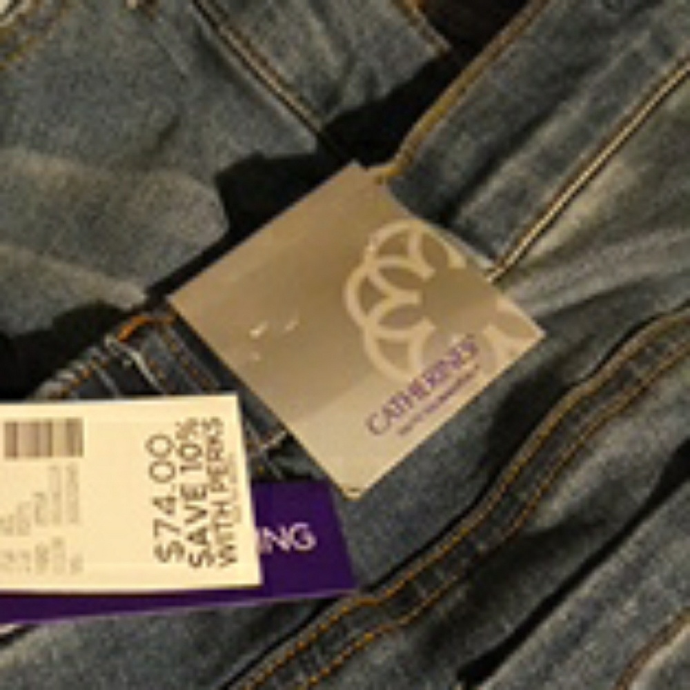 Catherines 30wp skinny ankle jeans
